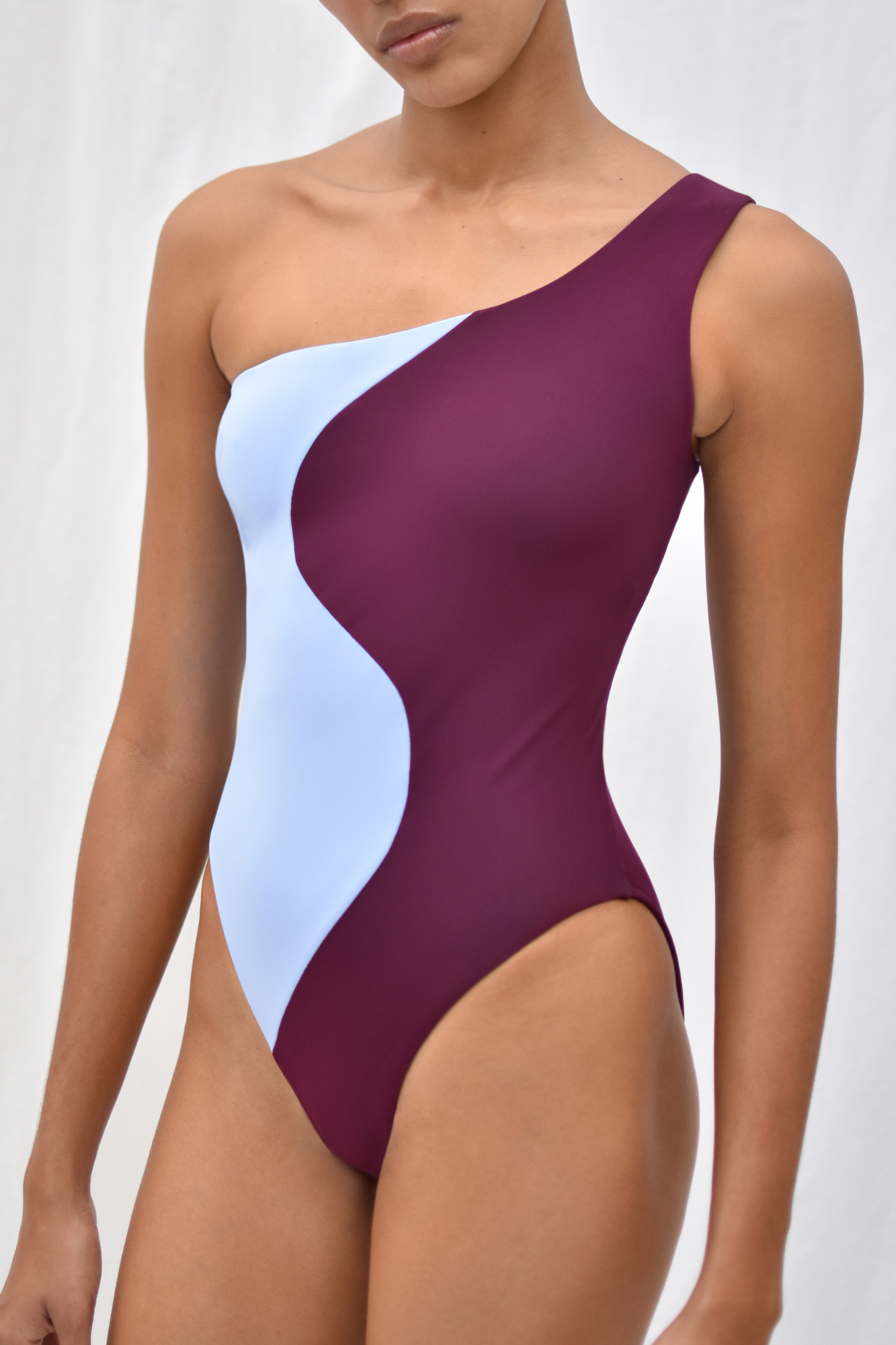 KAPÜY HIGH RISE COLOR-BLOCK MAILLOT