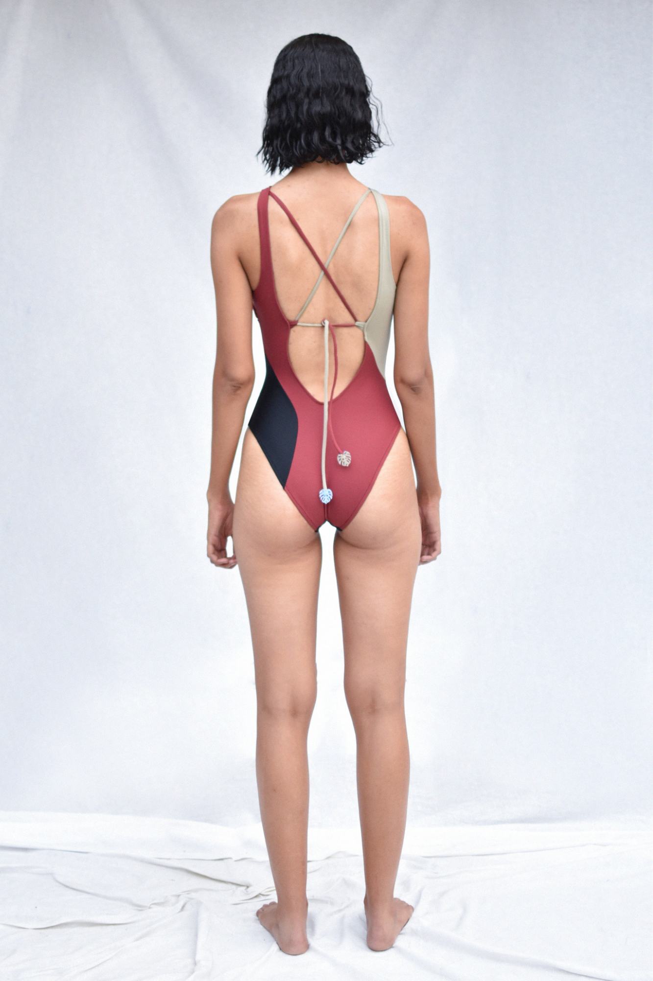 Ikupo Color-Block Maillot