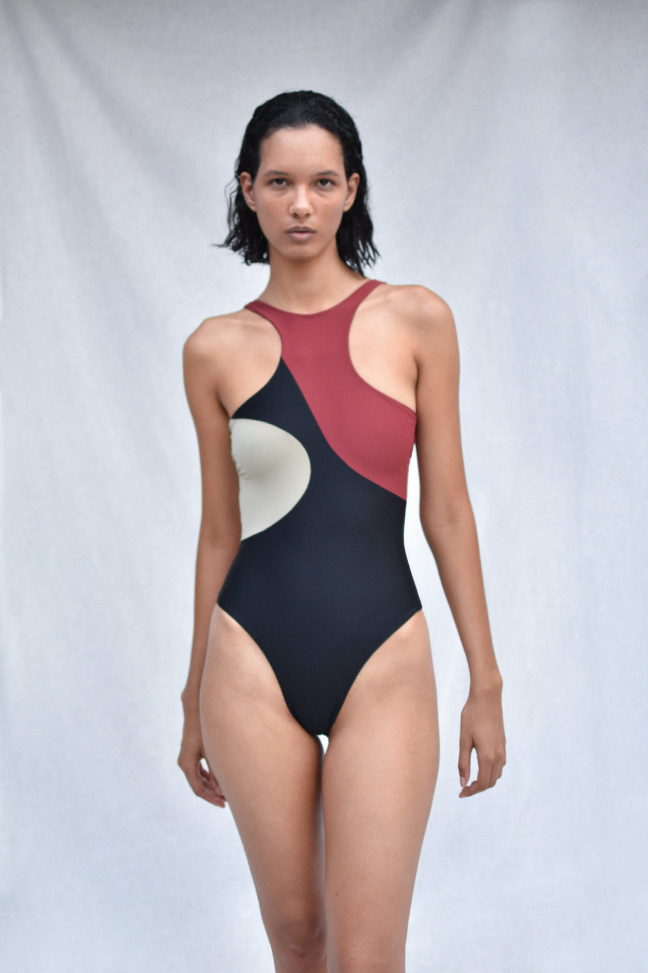 Ikupo Color-Block Maillot
