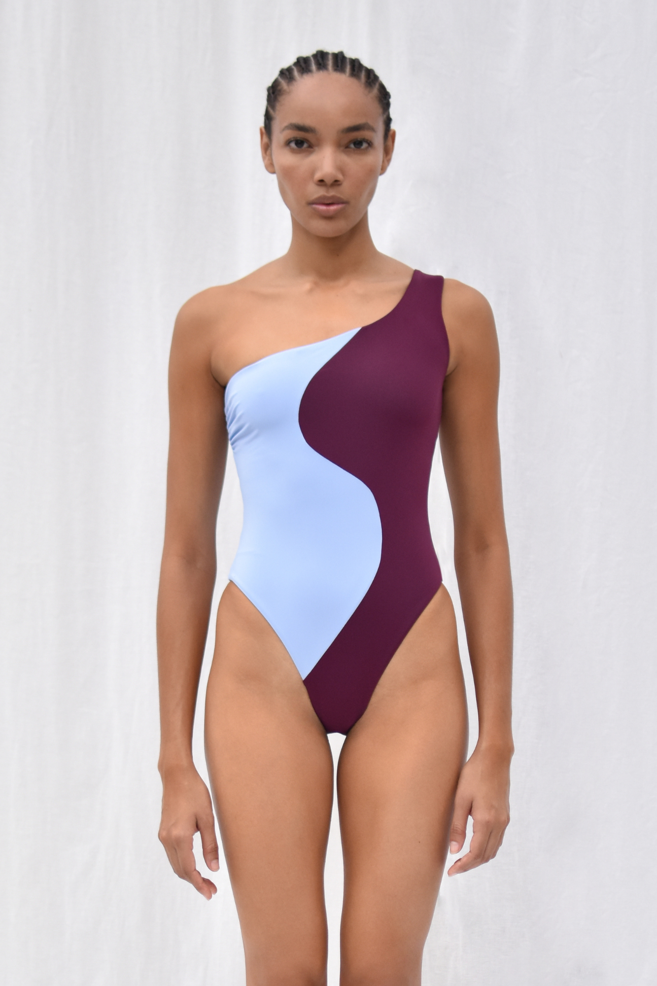 KAPÜY HIGH RISE COLOR-BLOCK MAILLOT