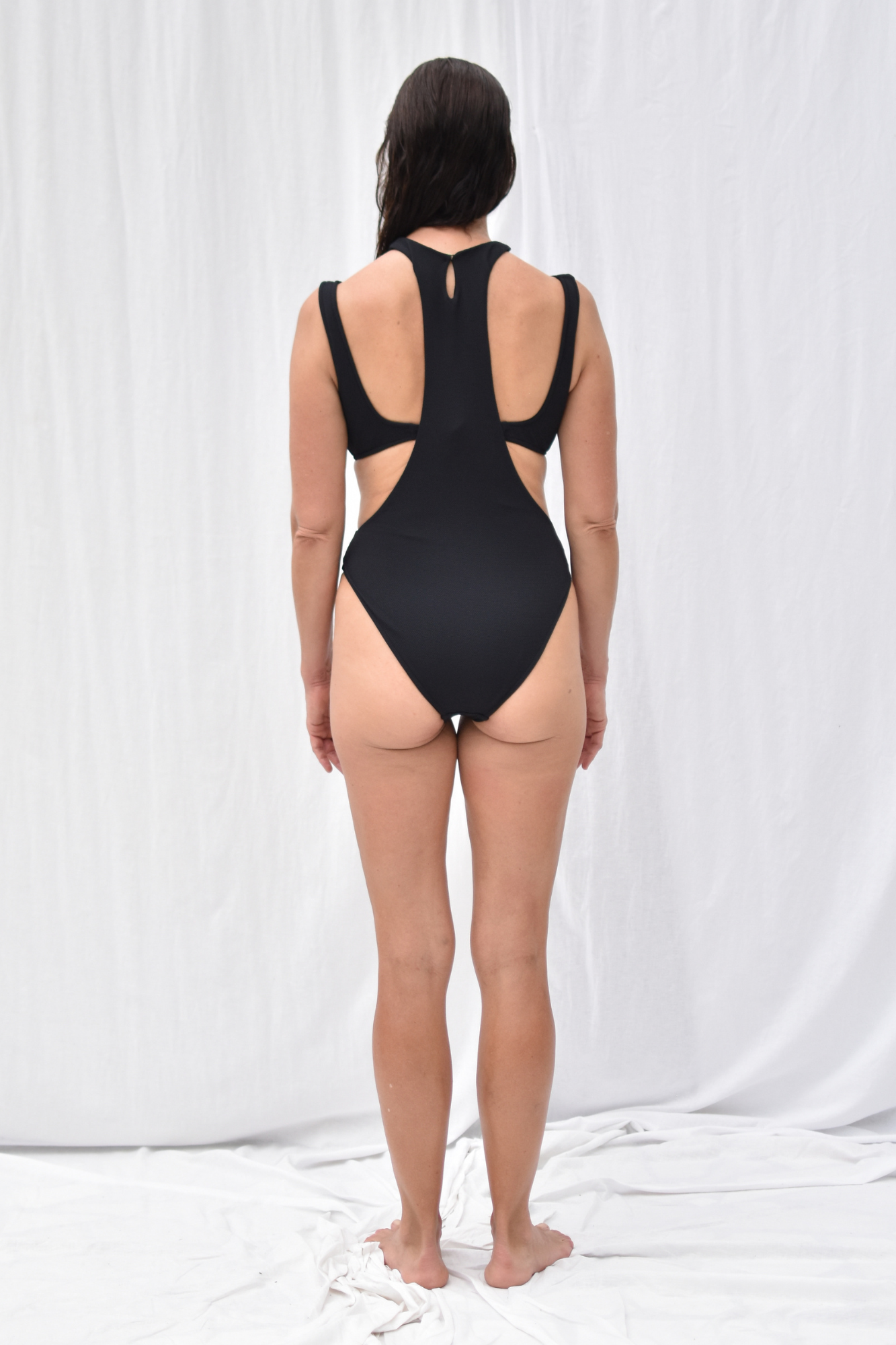 IKUPO HIGH-NECK BODYSUIT BRIEF