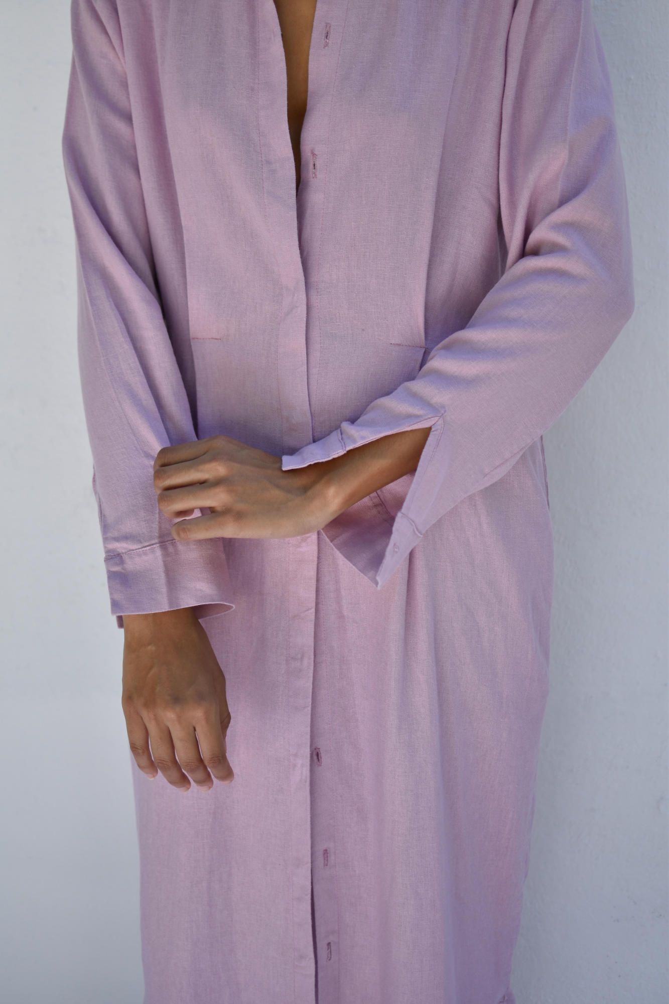 IKUPO SHIRT MAXI DRESS
