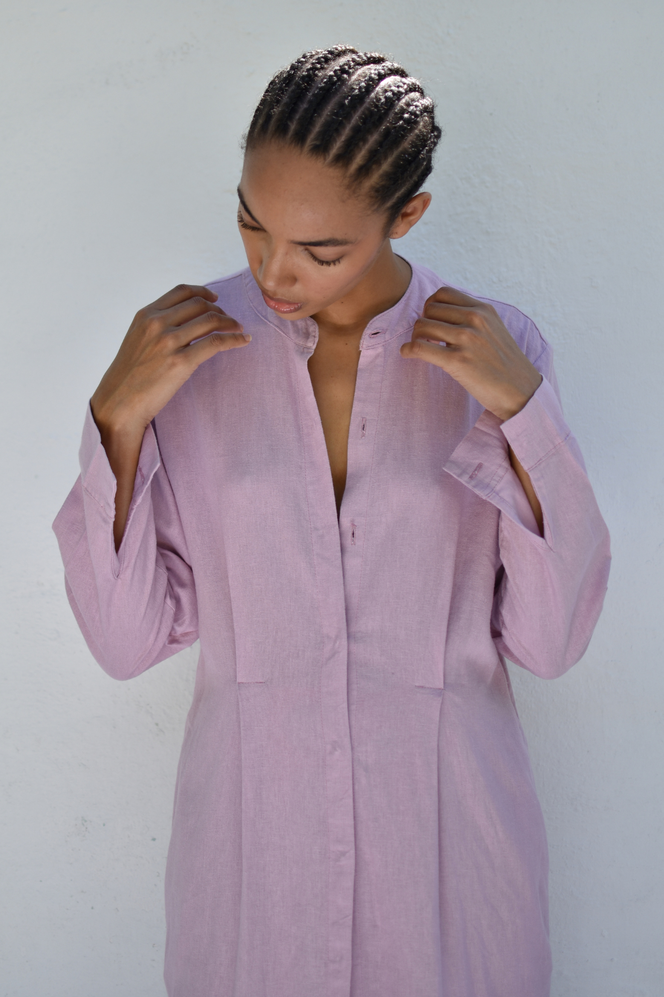 IKUPO SHIRT MAXI DRESS